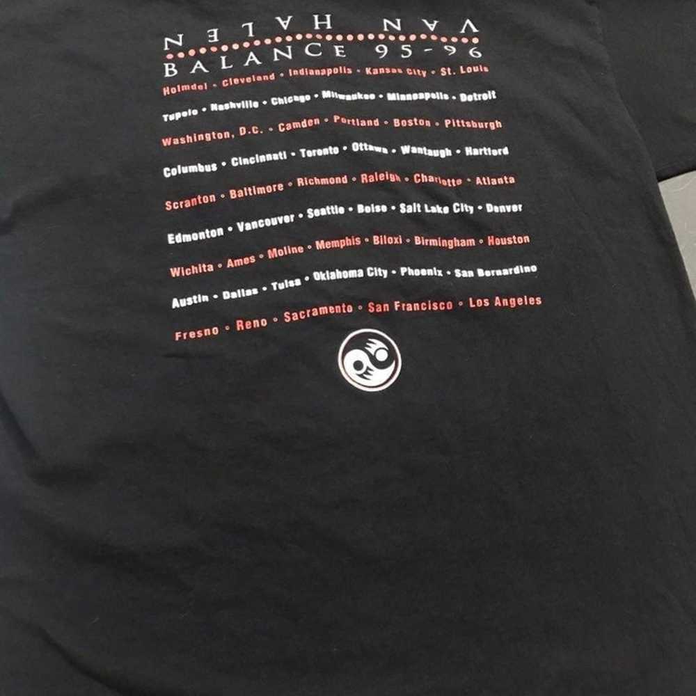 Van Halen Original concert T shirt XL - image 3