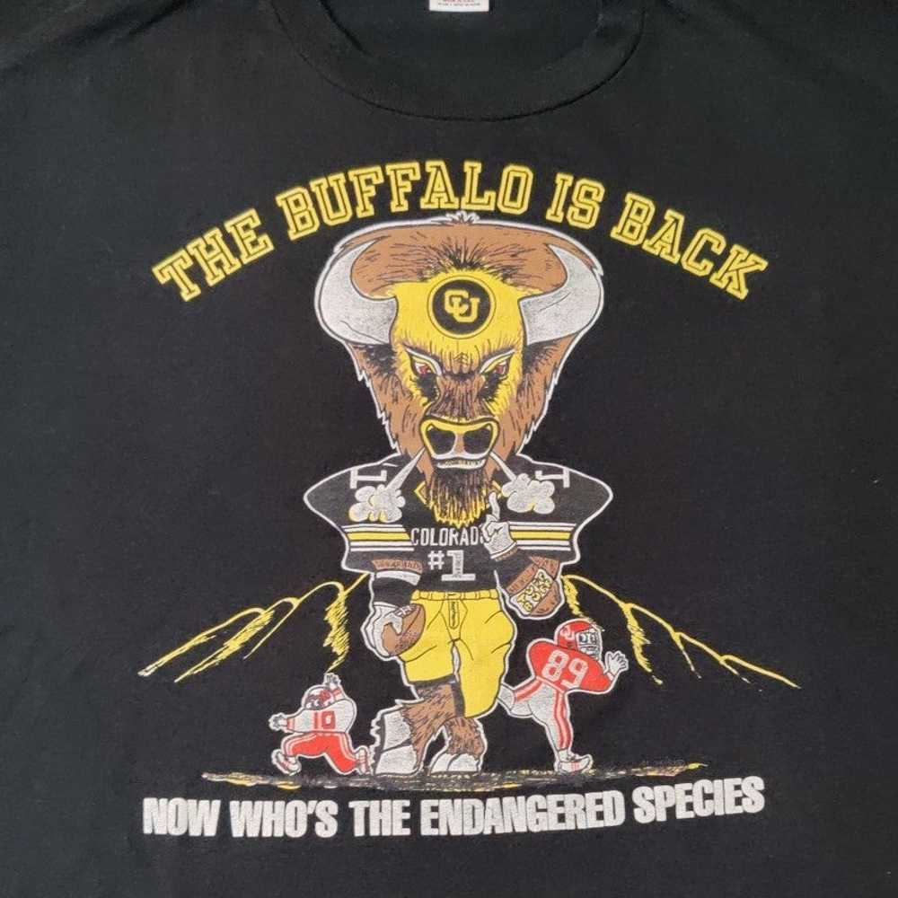 Rare Vintage Colorado Buffaloes T-shirt size XL - image 1