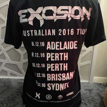 RARE Excision Australia 2016 Tour Shirt - image 1