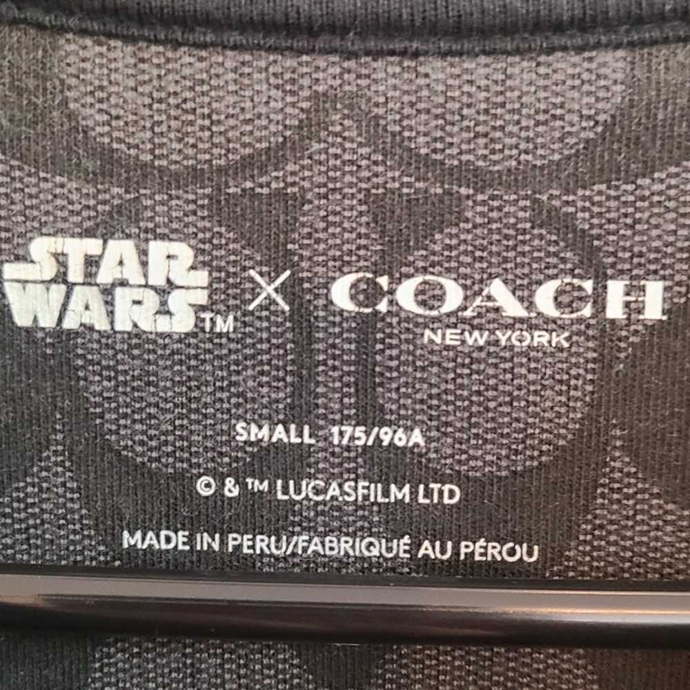 Star Wars X COACH Collab Shirt Size Small - image 5