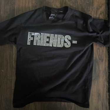 VLONE “FRIENDS” Black Rhinestone shirt - image 1