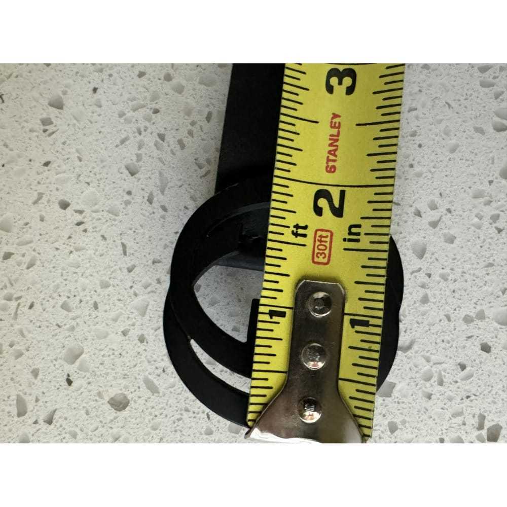 Gucci Interlocking Buckle leather belt - image 7