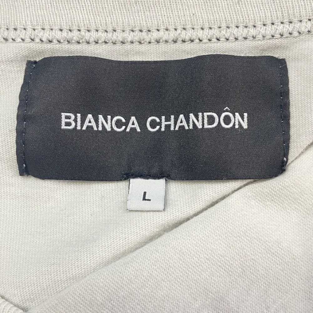 BIANCA CHANDON Short Sleeve Tee White L 55-14 - image 5