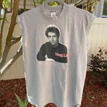 HUEY LEWIS AND THE NEWS VINTAGE MUSCLE T-SHIRT FR… - image 1