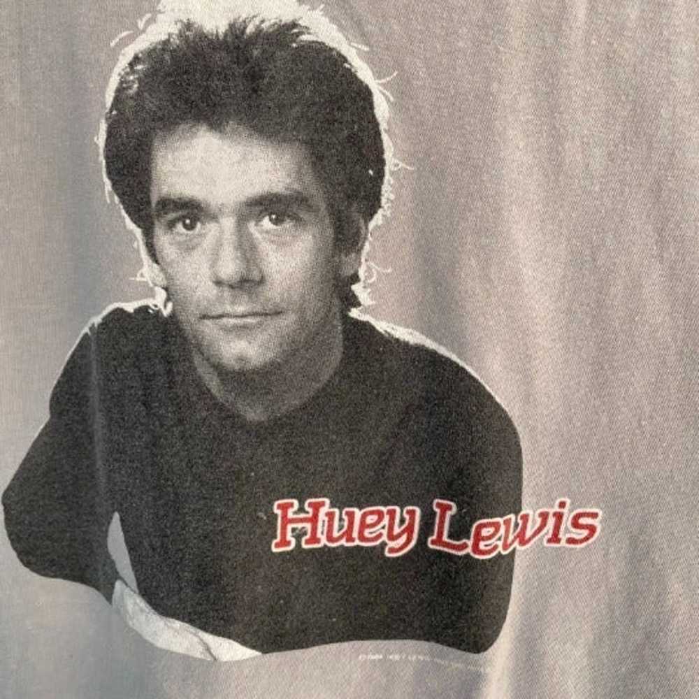 HUEY LEWIS AND THE NEWS VINTAGE MUSCLE T-SHIRT FR… - image 2