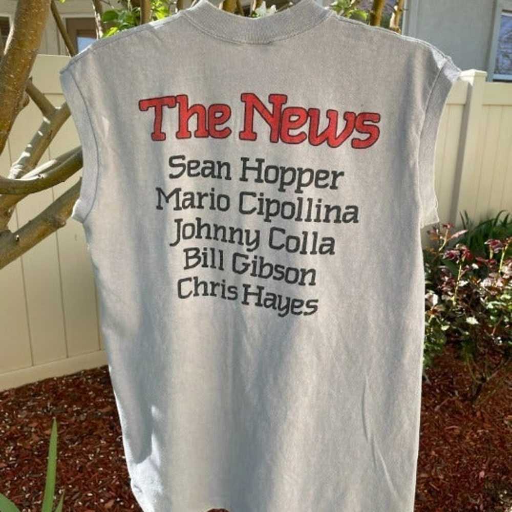 HUEY LEWIS AND THE NEWS VINTAGE MUSCLE T-SHIRT FR… - image 6