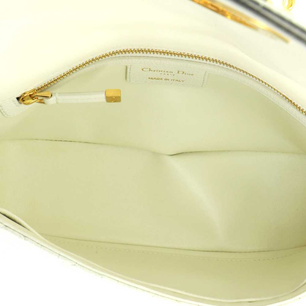 Christian Dior Caro Bag Cannage Quilt Calfskin Me… - image 5