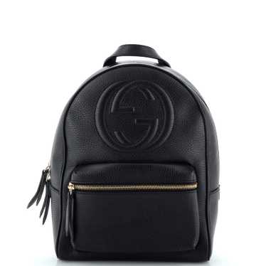 GUCCI Soho Chain Backpack Leather