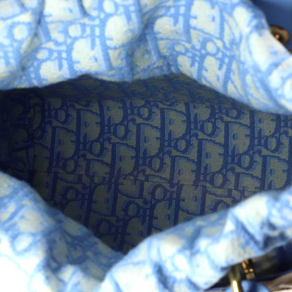 Christian Dior Lady Dior Bag Wicker and Oblique C… - image 5