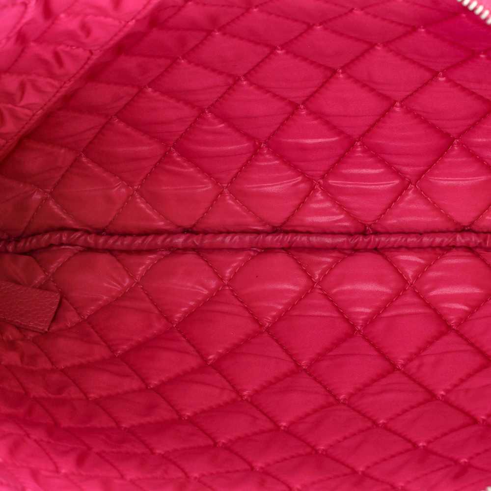 CHANEL O Case Clutch Quilted Caviar Large - image 5