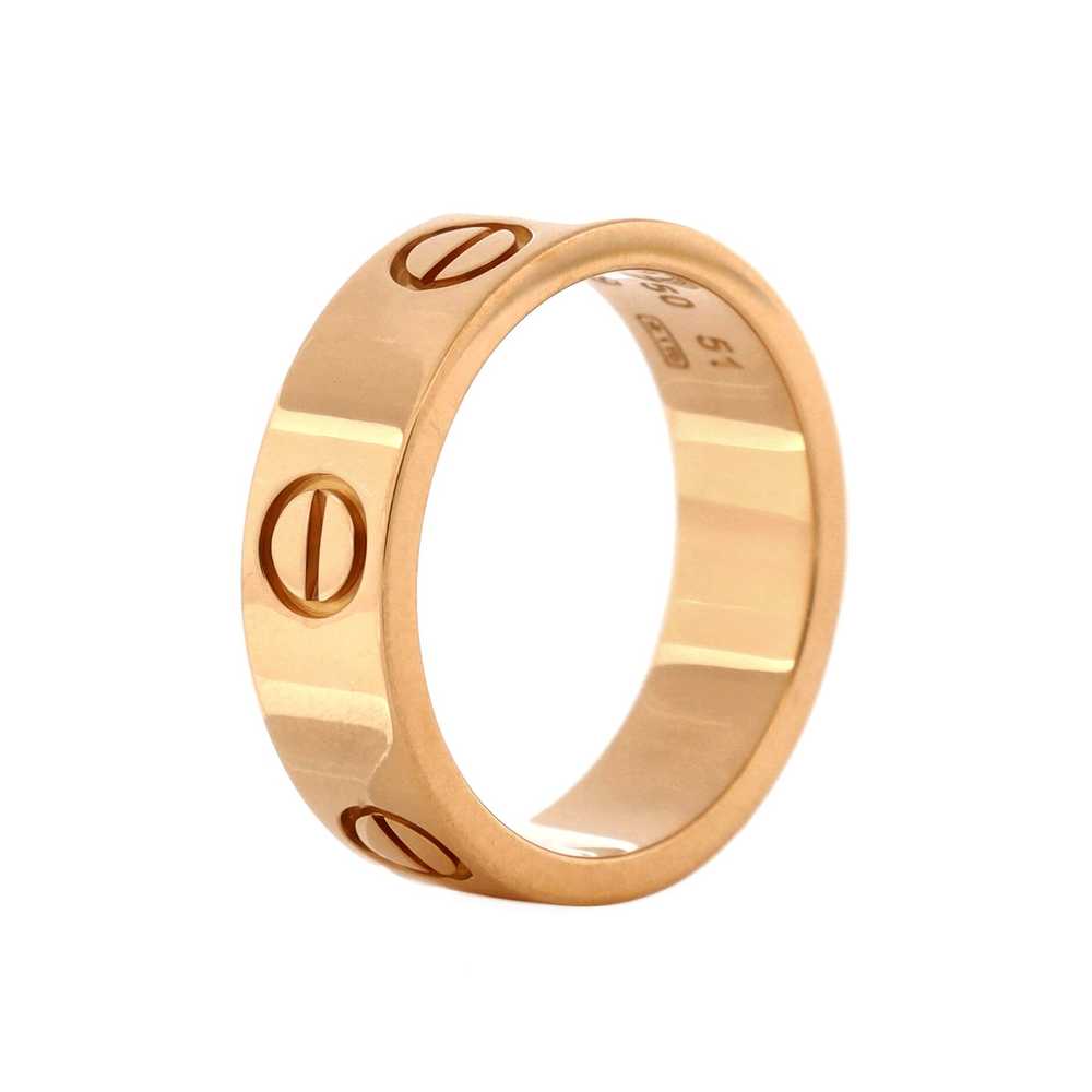 Cartier Love Band Ring - image 2