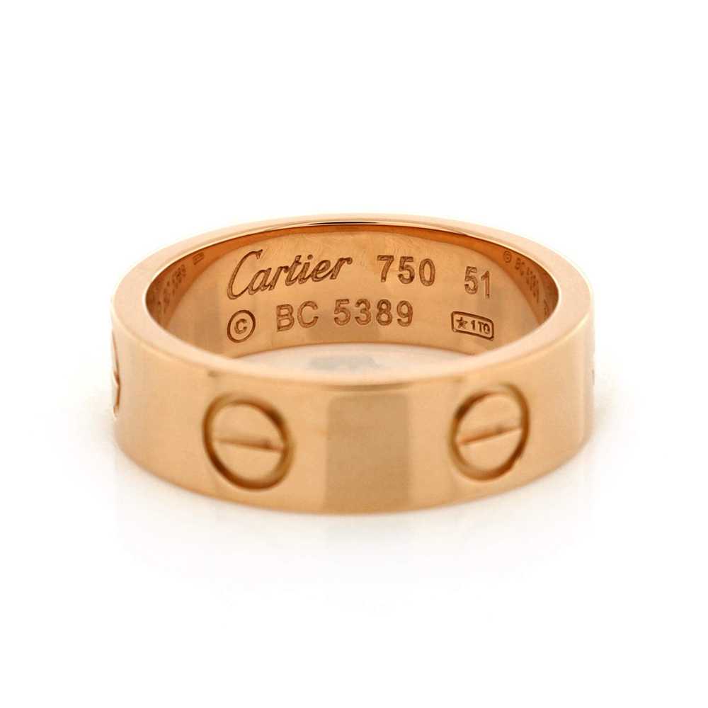 Cartier Love Band Ring - image 3