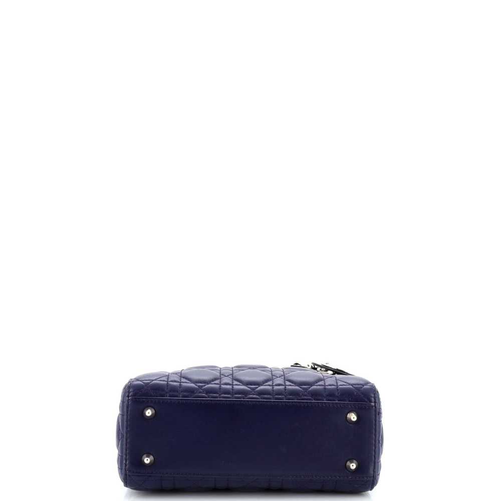 Christian Dior My Lady Dior Bag Cannage Quilt Lam… - image 4