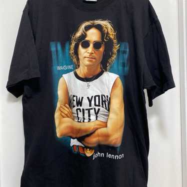 John Lennon Give Peace A Change T Shirt/2003 Band… - image 1