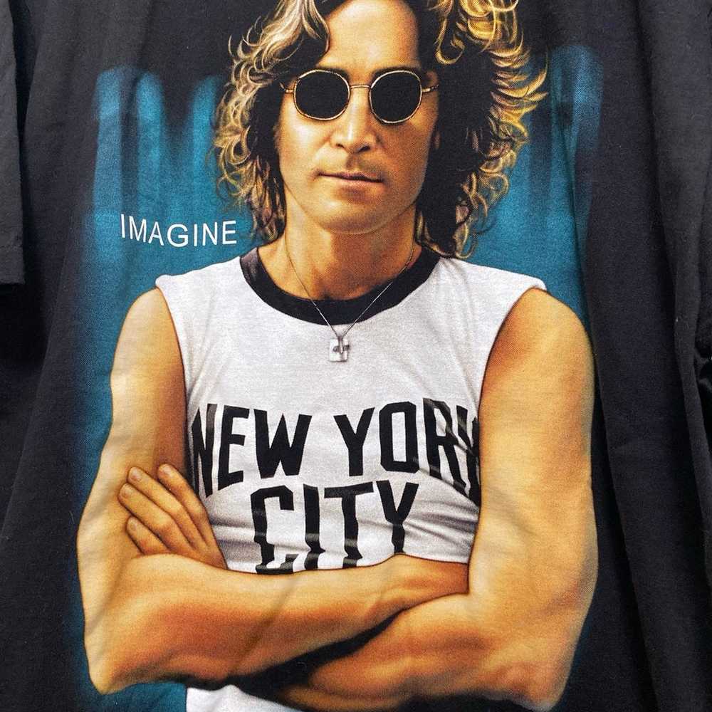 John Lennon Give Peace A Change T Shirt/2003 Band… - image 2