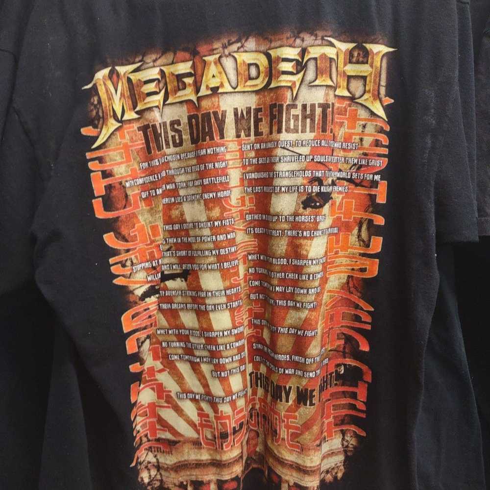 band shirt bundle Megadeth Misfits foo fighters I… - image 2
