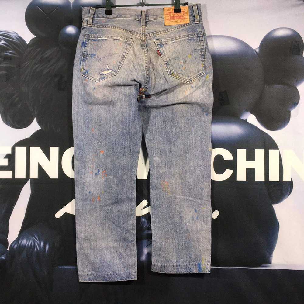 Levi's Custom Patchwork Painter Jeans - image 3