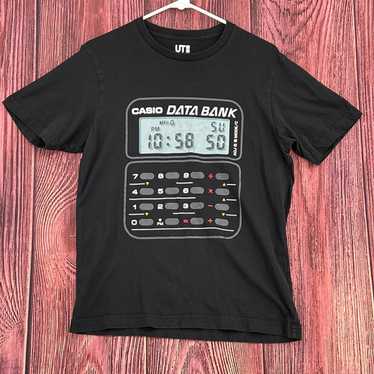 UNIQLO UT Casio Data Bank T Shirt Men's Size Smal… - image 1