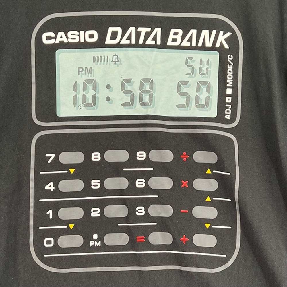 UNIQLO UT Casio Data Bank T Shirt Men's Size Smal… - image 3