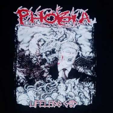 grindcore Phobia Trump Lifeless God t sh