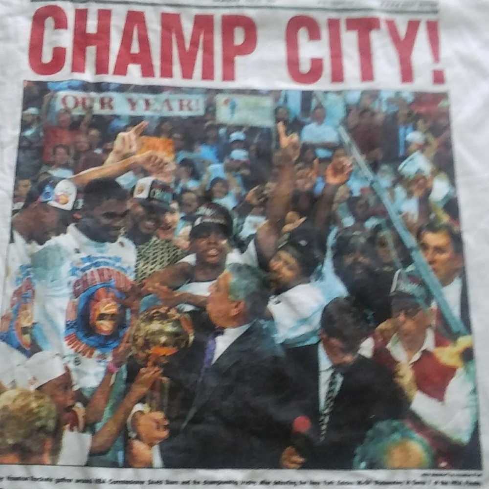 New vintage 1994 Houston Post Champ City - image 7
