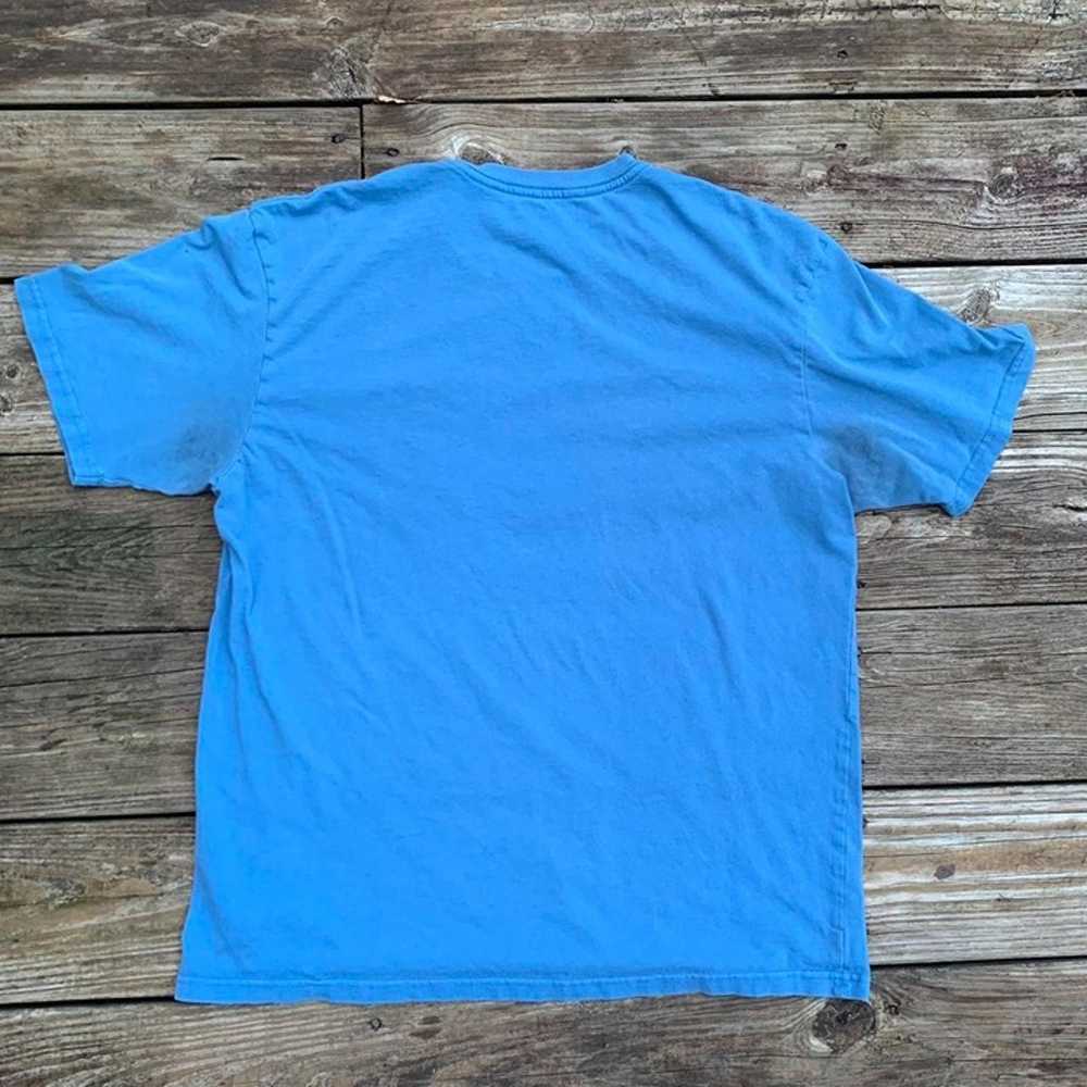 vintage 80's Patagonia Blue Crewneck tee shirt wi… - image 4