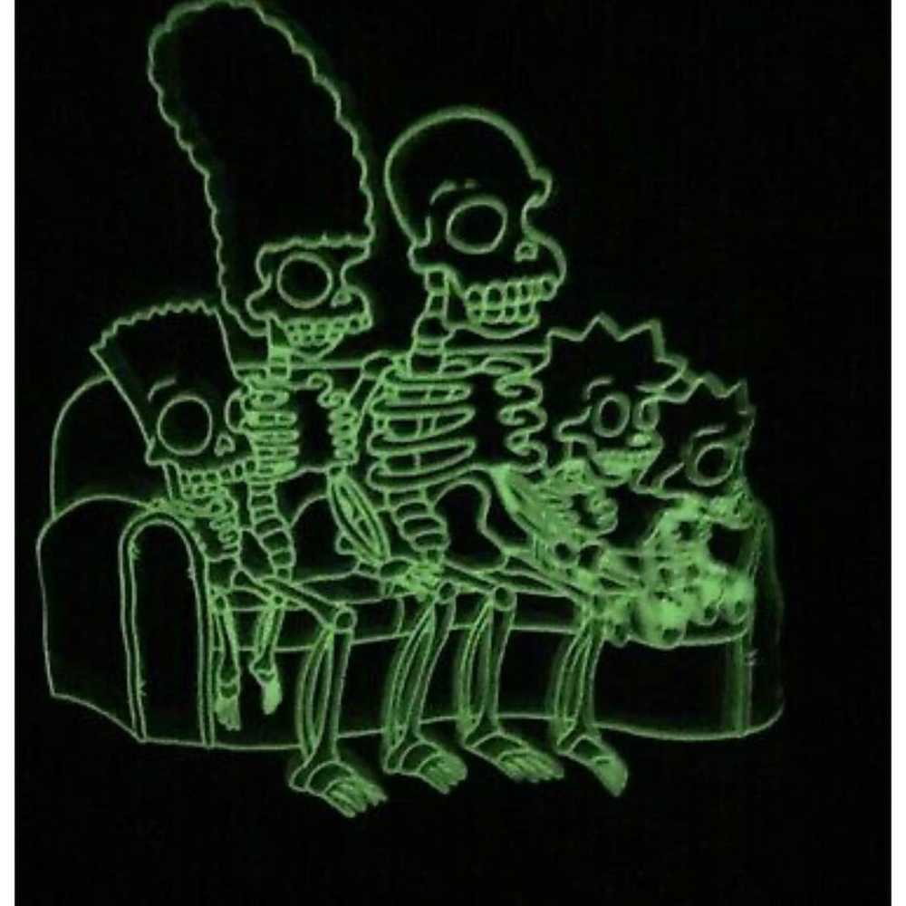 Vintage The Simpsons Glow in the Dark Skeletons o… - image 4