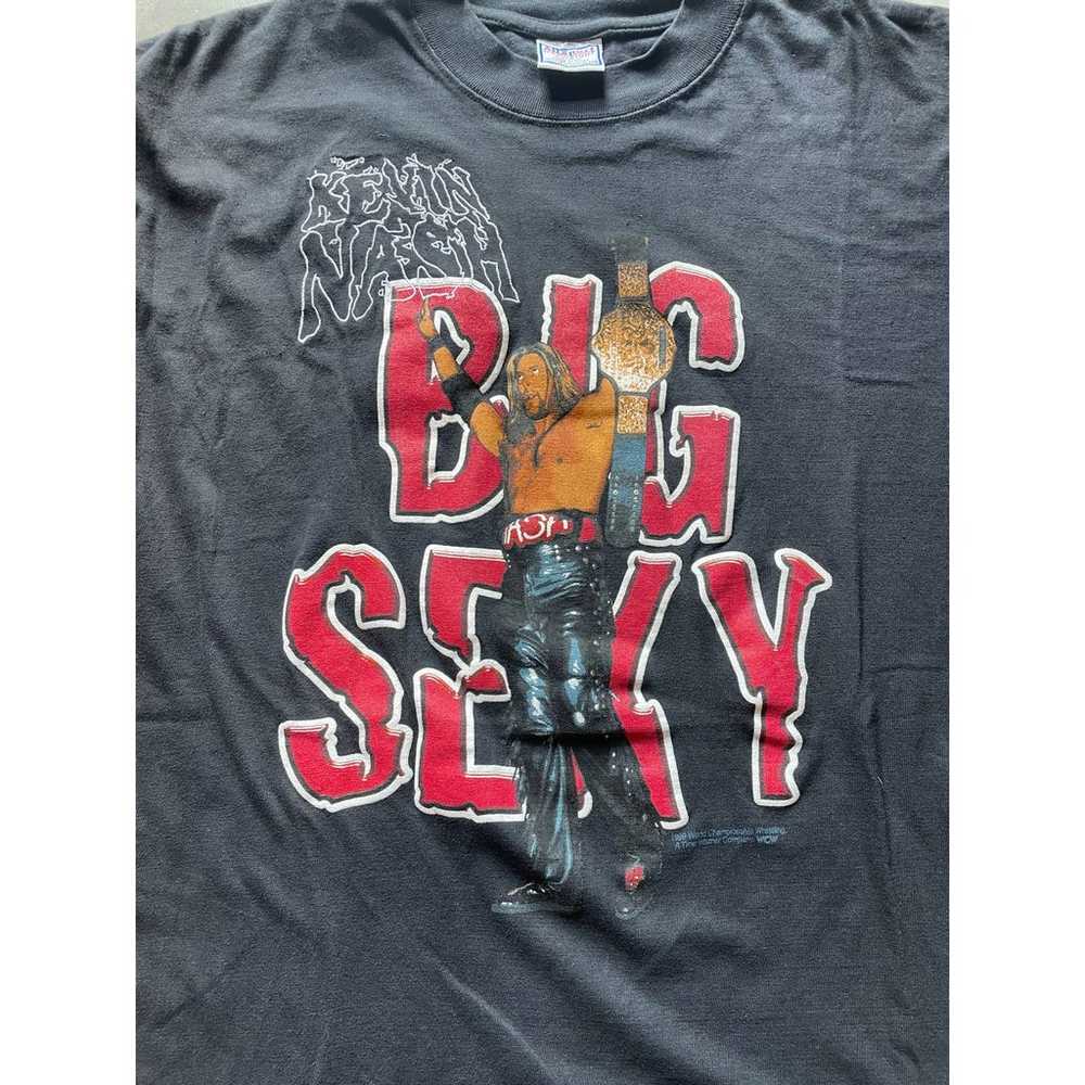 Vintage 1999 WCW Wrestling Kevin Nash T-Shirt - image 2