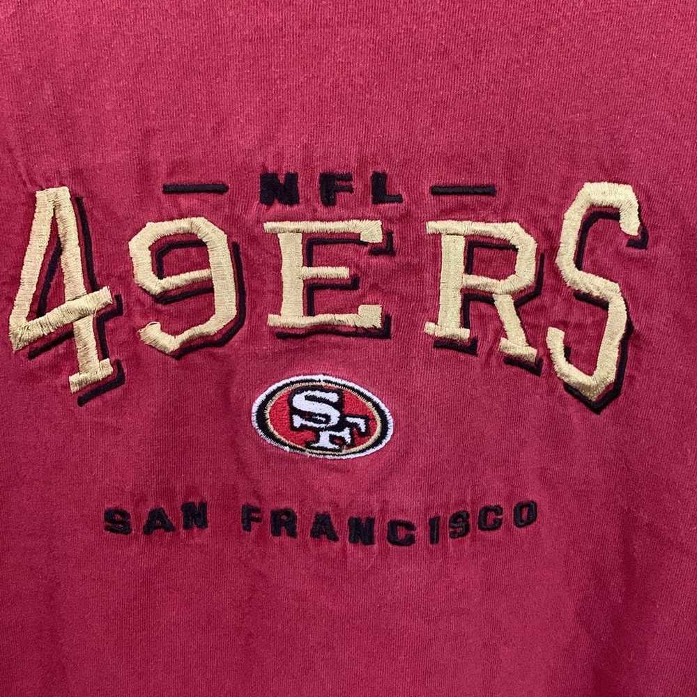 San Francisco 49ers embroidered logo size XL - image 3
