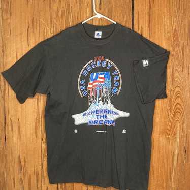 Vintage Starter NHL Graphic T Shirt 2X USA 1993 H… - image 1