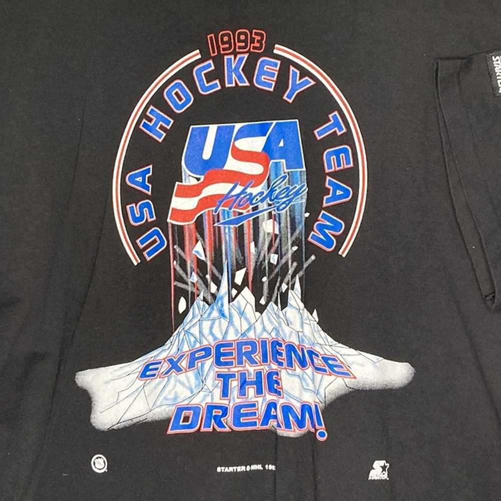 Vintage Starter NHL Graphic T Shirt 2X USA 1993 H… - image 3