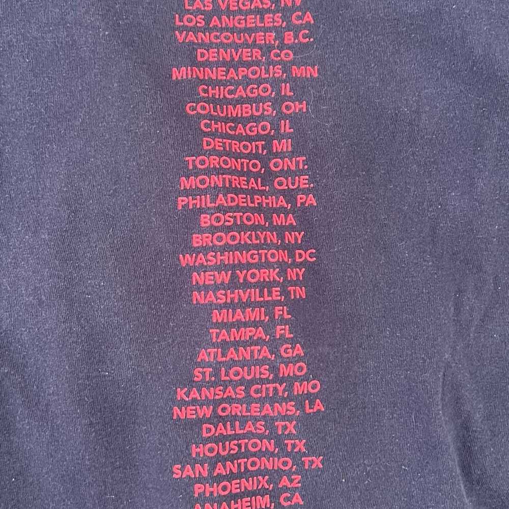 Kanye West Yeezus Tour 2013 T shirt size small in… - image 4