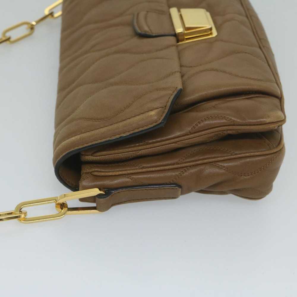 Miu Miu Miu Miu Quilted Chain Shoulder Bag Leathe… - image 4
