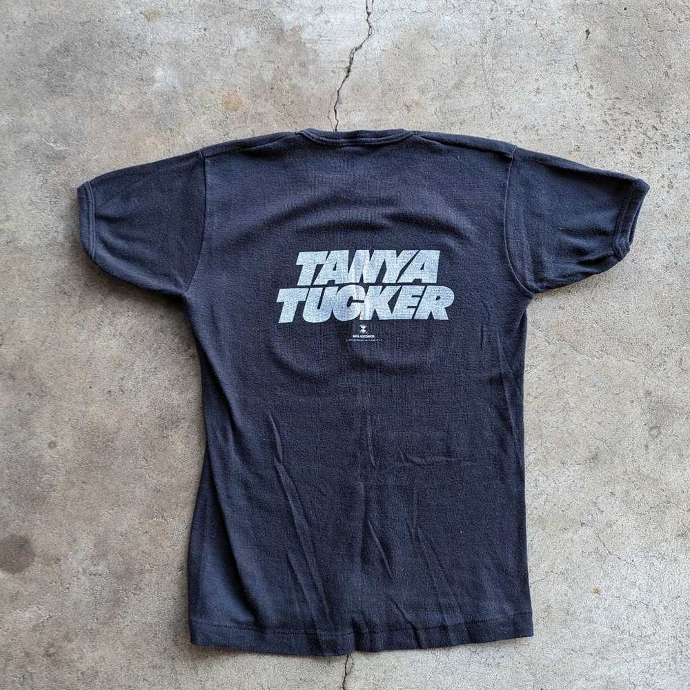 Rare Vintage 70s Tanya Tucker TnT Album Promo T-S… - image 2