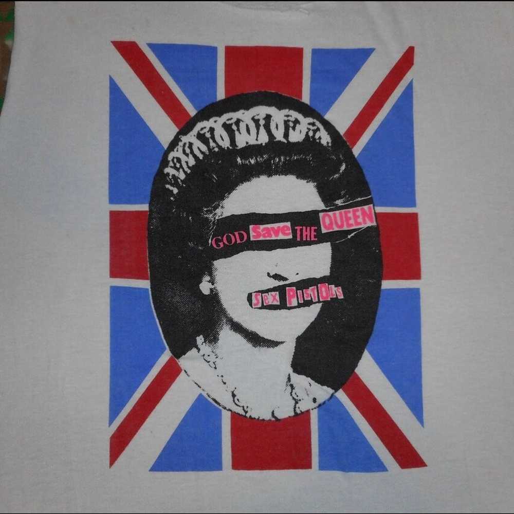 Vintage Sex Pistols T Shirt ~The Clash Sham 69 PI… - image 2