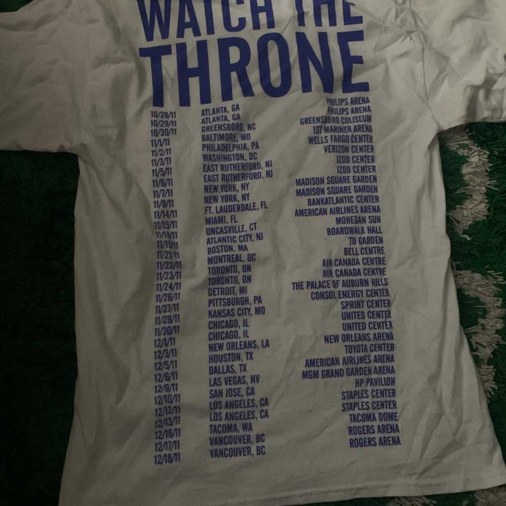 Watch The Throne Tour Tee Flag - image 3