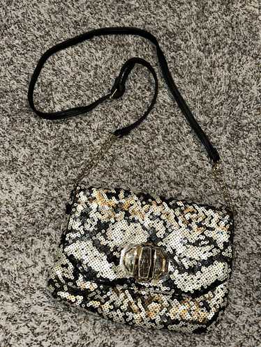 Other Deux Lux Nordstrom Gold Sequin Crossbody Bag - image 1