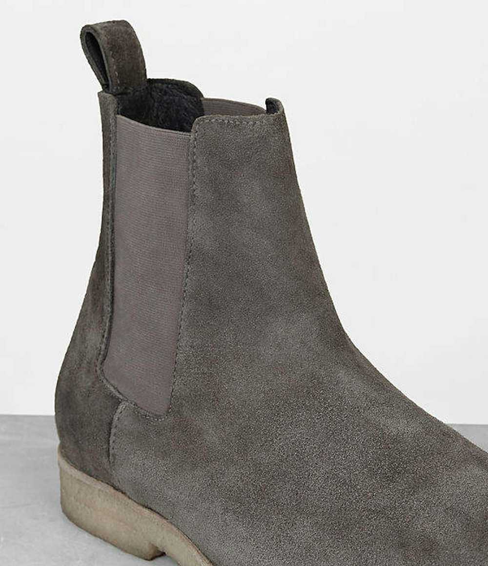 Allsaints Reiner Suede Chelsea Boots - Charcoal -… - image 2