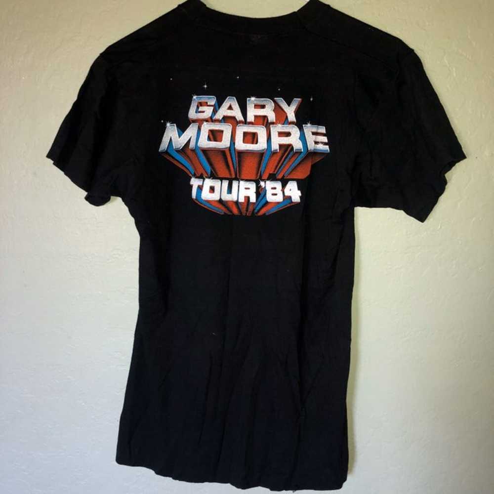 Vintage 80s Gary Moore band tshirt - image 4