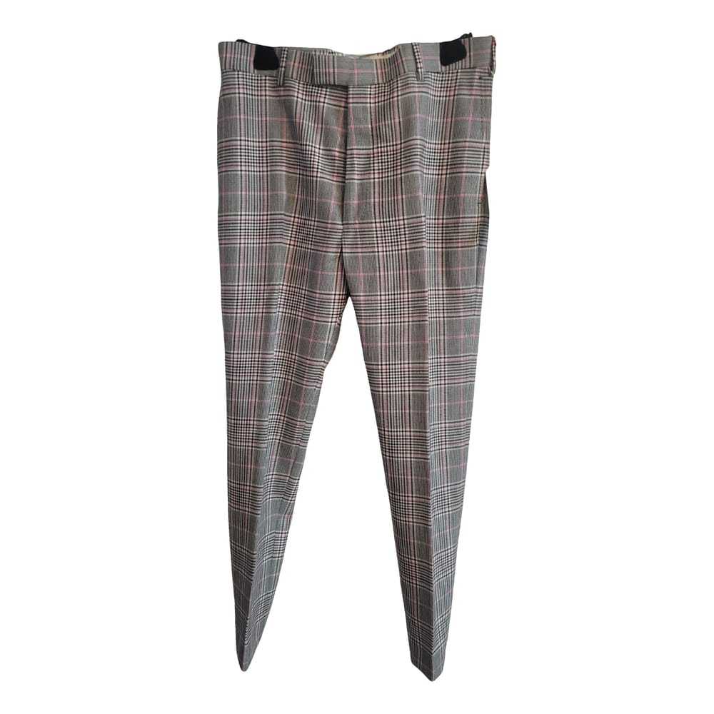 Alexander McQueen Wool trousers - image 1