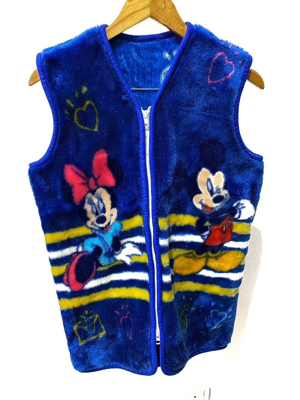 Disney × Mink Fur Coat × Vintage vintage vest mic… - image 3