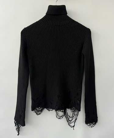 Balenciaga Balenciaga Distressed Turtelneck - image 1