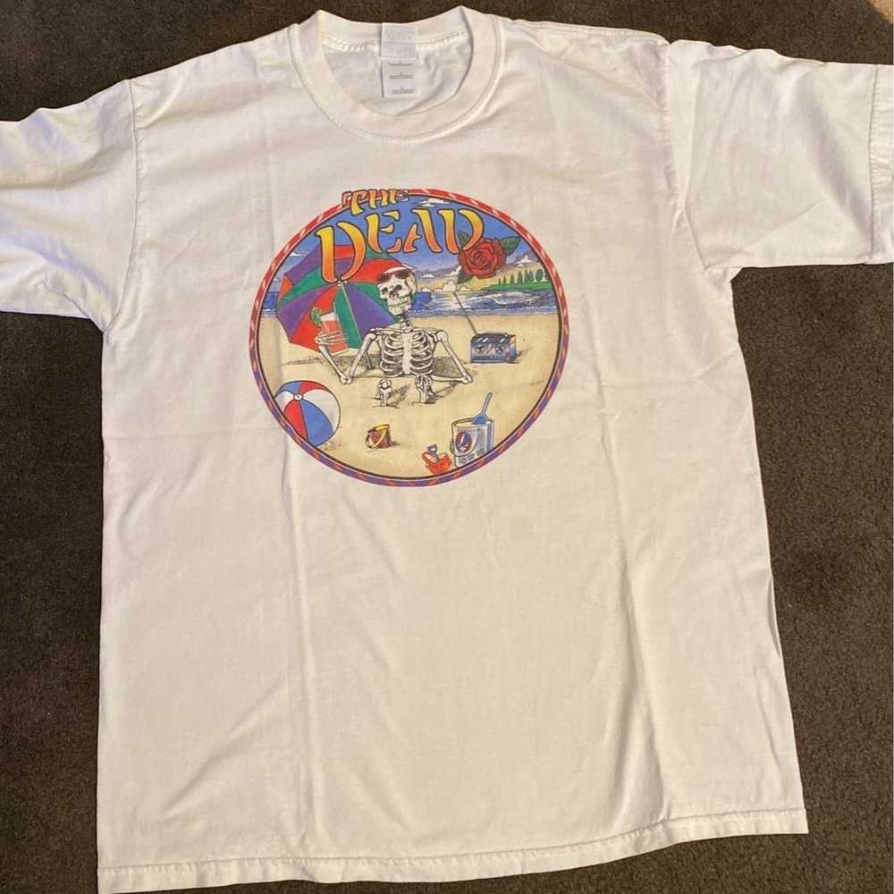 Vintage rare The Dead Tshirt with misspelled word - image 1