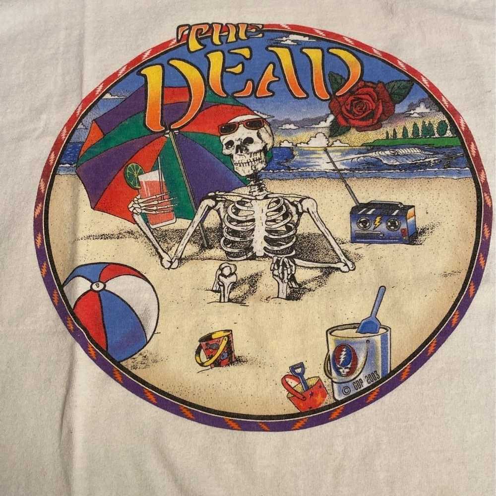 Vintage rare The Dead Tshirt with misspelled word - image 2