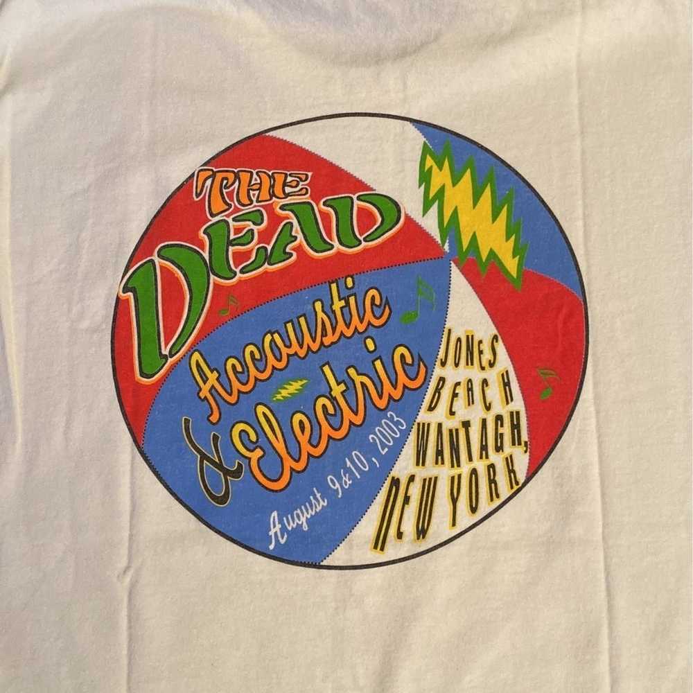 Vintage rare The Dead Tshirt with misspelled word - image 4