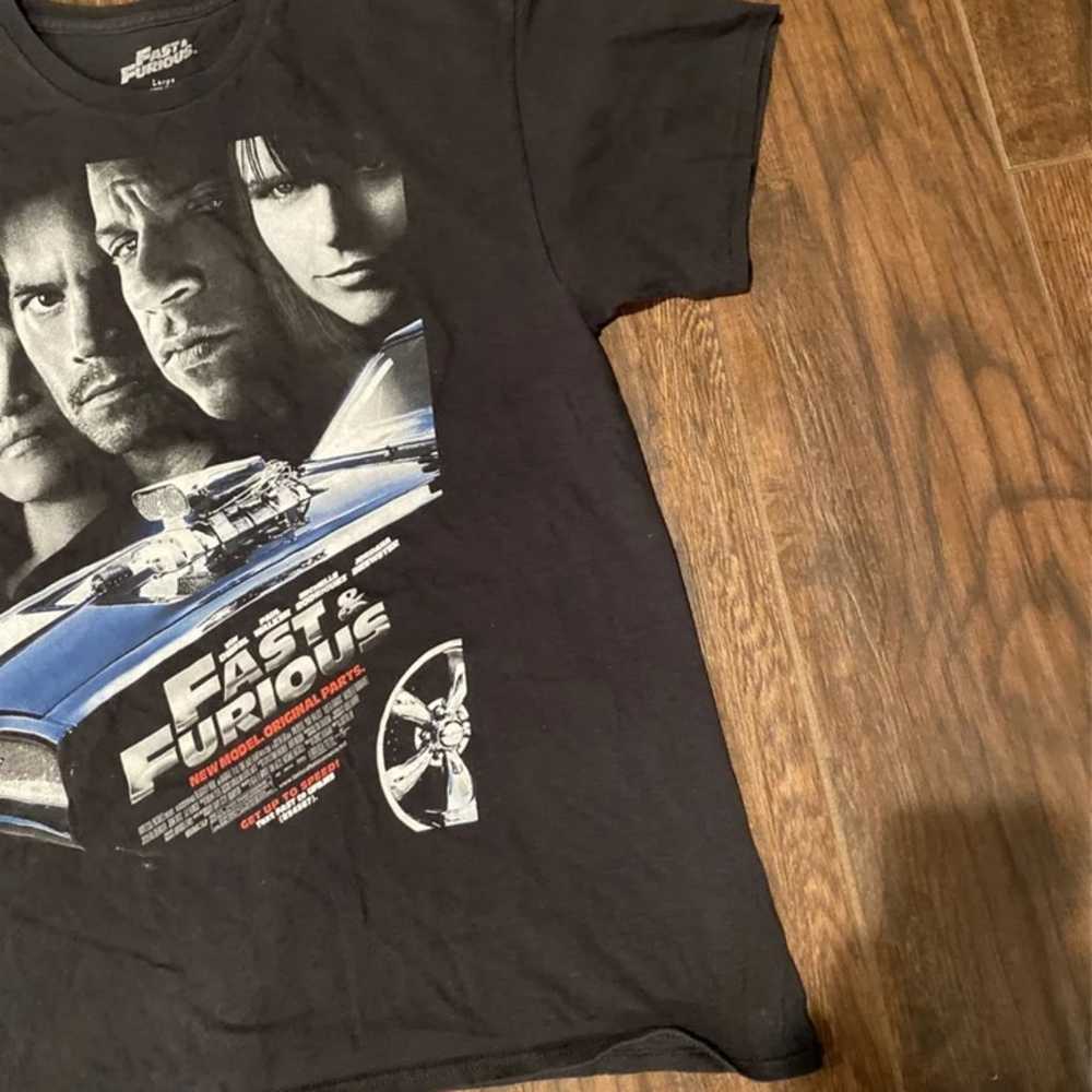 The Fast And Furious Movie Promo T Shirts Rare Pa… - image 2