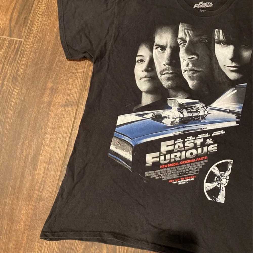 The Fast And Furious Movie Promo T Shirts Rare Pa… - image 3