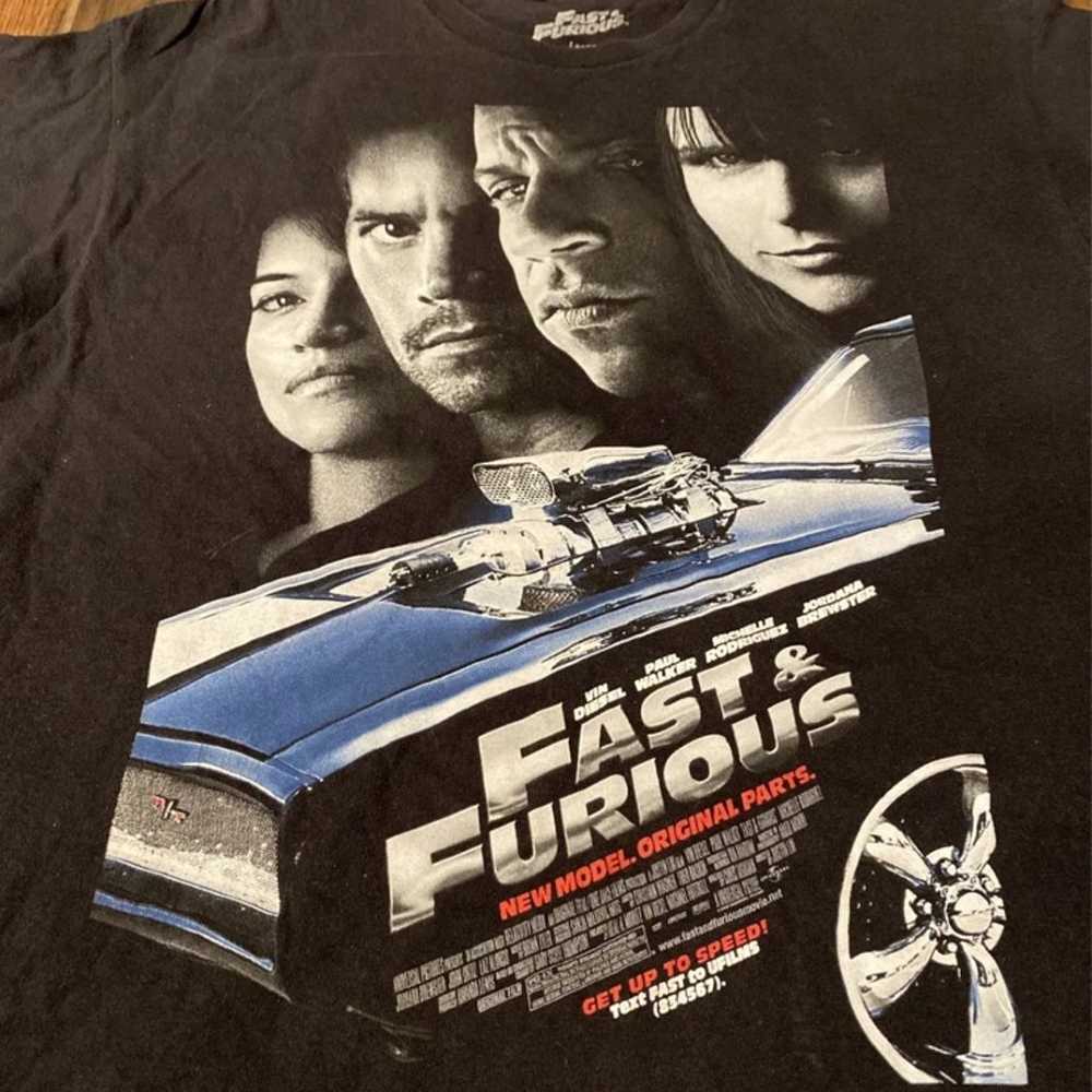 The Fast And Furious Movie Promo T Shirts Rare Pa… - image 4