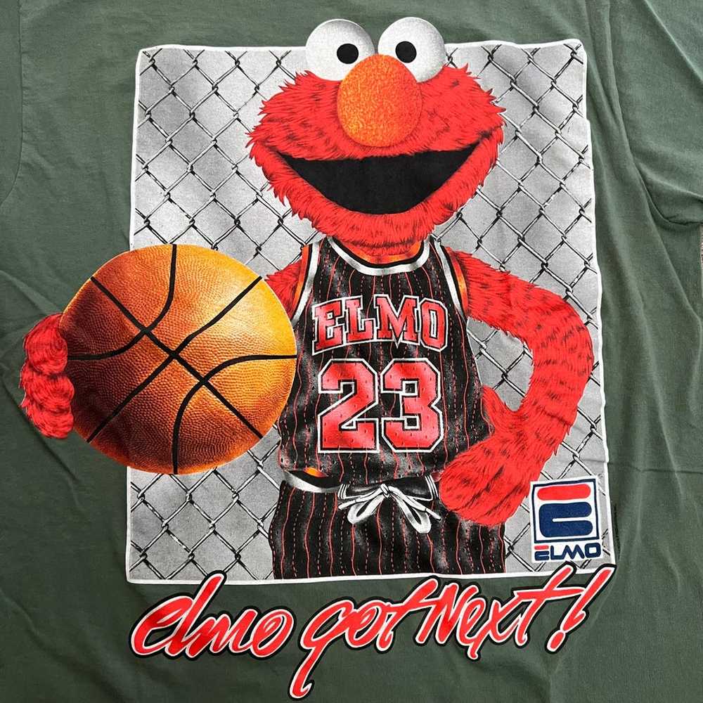 Vintage 90’s Elmo Got Next Basketball Michael Jor… - image 2