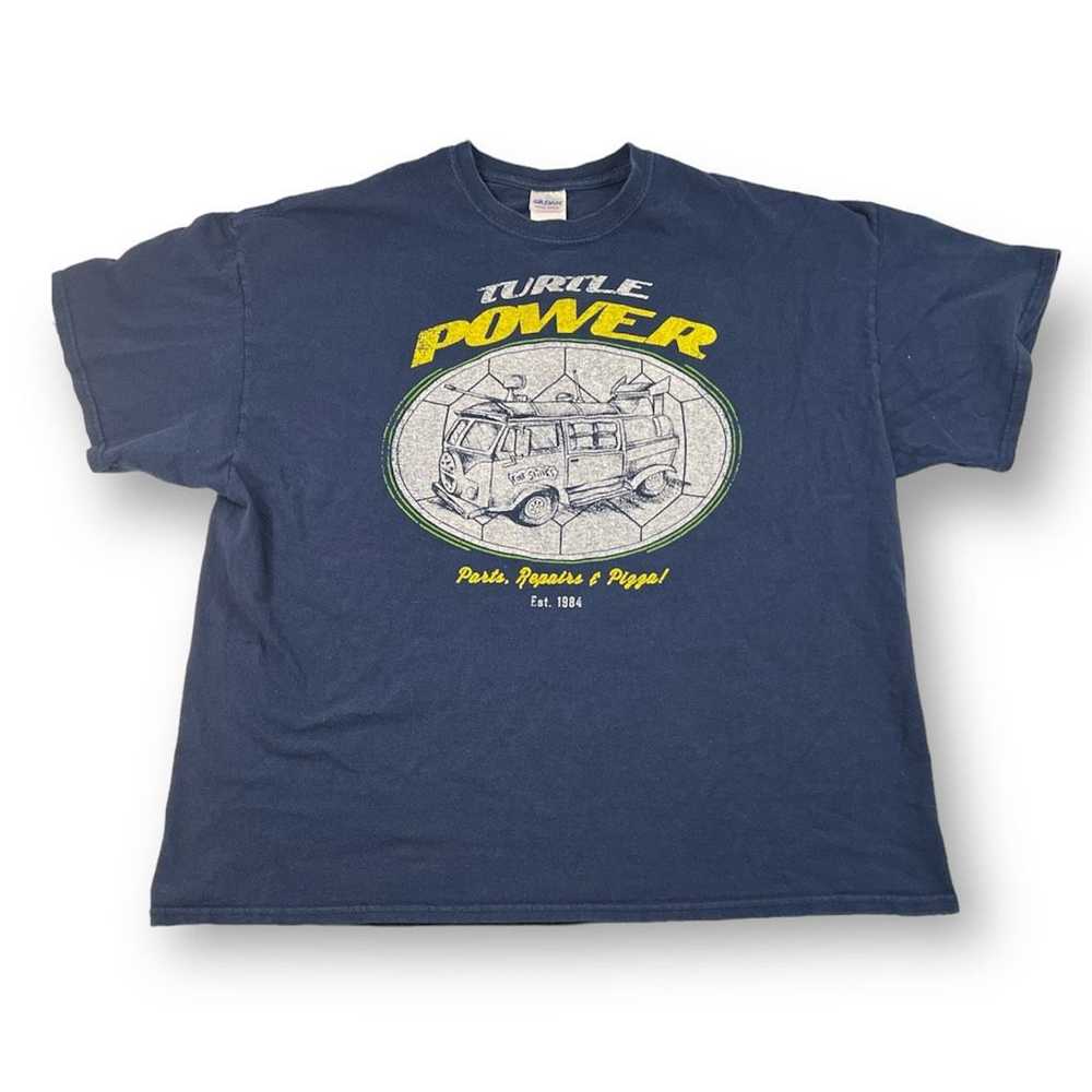 Gildan Gildan Turtle Power T Shirt Size 2XL - image 1
